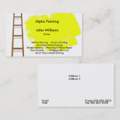 ペインターの名刺 名刺 (正面/裏面)