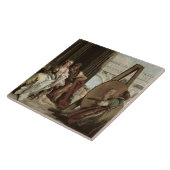 ペインターの家のアレキサンダーそしてCampaspe タイル (側面)