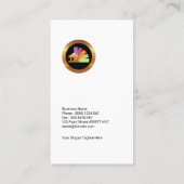 ペインターの蛍光壁のペンキの新しいレンガ壁 名刺 (裏面)