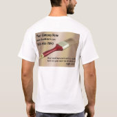 ペインタービジネスTシャツ Tシャツ (裏面)