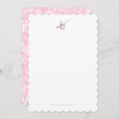 ペインターブニーとペイズリー ノートカード (正面/裏面)