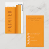 ペインターモダンプロフェッショナルデザイン 名刺 (正面/裏面)