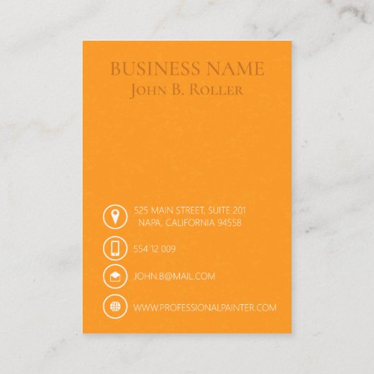 ペインターモダンプロフェッショナル 名刺 (裏面)