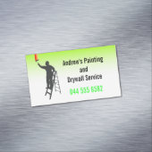 ペインター独自の作成 マグネット名刺 (インサイチュ)