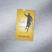 ペインター独自の作成 マグネット名刺 (インサイチュ)