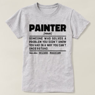 ペインター絵を描名詞の愛クール家の画家 Tシャツ