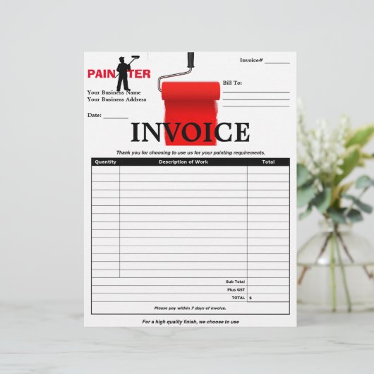 ペインター請求書 (スタンド正面)