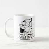 ペインター&デコレーターのプロモーションコーヒーマグ コーヒーマグカップ (左)