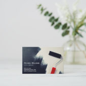 ペインター&デコレーター | ハンディマン建築 名刺 (スタンド正面)