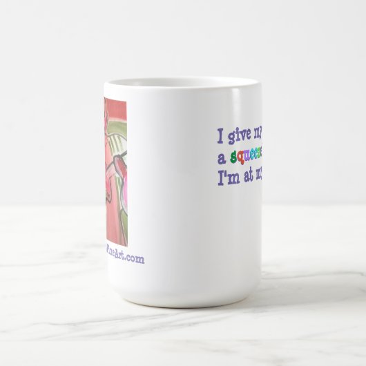 ペインター：自分の言葉で自分のマグカップを作る コーヒーマグカップ (中央)