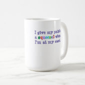 ペインター：自分の言葉で自分のマグカップを作る コーヒーマグカップ (正面右)