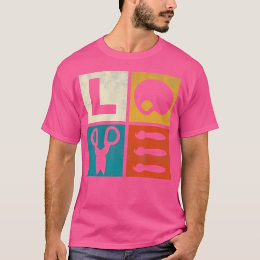 ペインターValentines Day Giftアイディア美術学院書室 Tシャツ (正面)