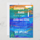 ペインタ5x7チラシ 招待状 (正面)