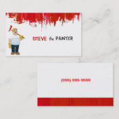 ペインタ、建築名刺 名刺 (正面/裏面)