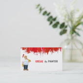 ペインタ、建築名刺 名刺 (スタンド正面)