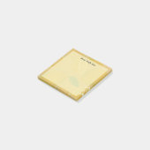 ペインティング風イエローレモン スライス ポストイット (アングル)