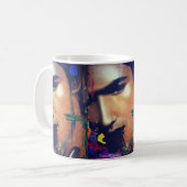 ペインティング9 -クラシックマグカップ コーヒーマグカップ (正面左)