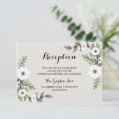 ペイントされたアネモネ - 受付カード エンクロージャーカード (スタンド正面)