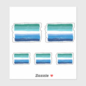 ペイントされたゲイ男性プライド - アジュール シール (シート)