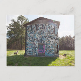 ペイントされたバーン キャメロン ノースカロライナ州 ポストカード