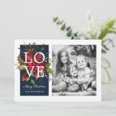 ペイントされたポインセチア | 写真 シーズンカード (スタンド正面)