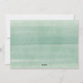 ペイントされたユーカリ | フォトコラージュ ホリデーカード (裏面)