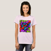 ペイントされた光 Tシャツ (正面フル)