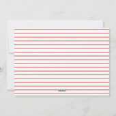 ペイントされた喜びのホリデー フォトカード シーズンカード (裏面)