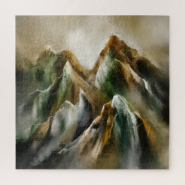 ペイントされた山々 ジグソーパズル