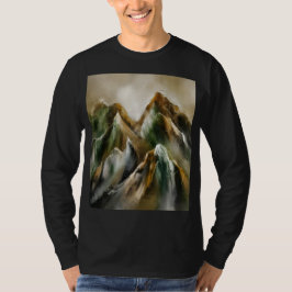 ペイントされた山々 Tシャツ