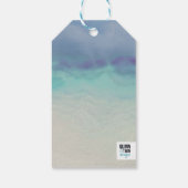 ペイントされた海の境界 ギフトタグ (裏面)