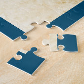 ペイントされた海洋のタコ クラーケン イイダコ ジグソーパズル (側面)