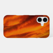 ペイントされた空 iPhone 16ケース (裏面横)