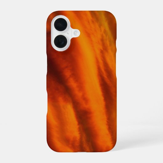 ペイントされた空 iPhone 16ケース (裏面)