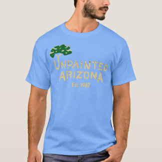 ペイントされていないアリゾナ Tシャツ
