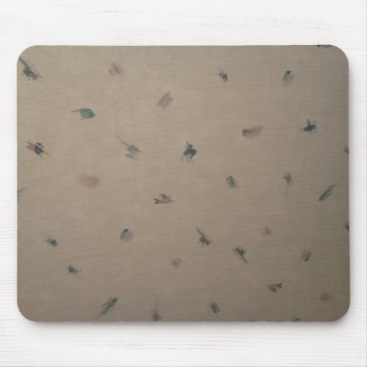 ペイントのしぶき マウスパッド (正面)