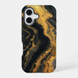 ペイントスタイルの抽象的なデザインが特徴のiPhone 16ケース iPhone 16ケース