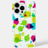 ペイントスプラッシュiPhoneケース Case-Mate iPhoneケース (裏面)