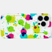 ペイントスプラッシュiPhoneケース Case-Mate iPhoneケース (裏面 (横))