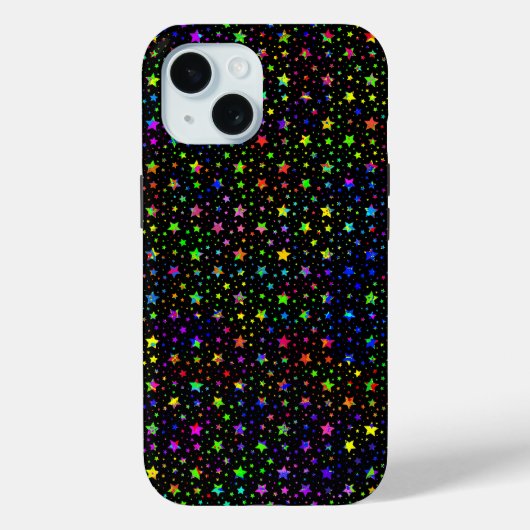 ペイントスプラッター星 Case-Mate iPhoneケース (裏面)