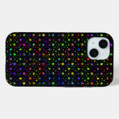 ペイントスプラッター星 Case-Mate iPhoneケース (裏面 (横))