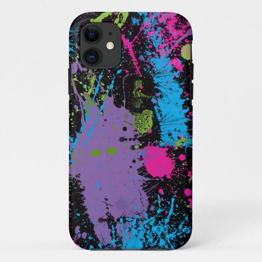 ペイントスプラッター Case-Mate iPhoneケース (裏面)
