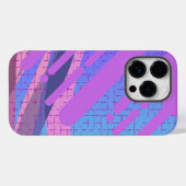 ペイントドリップ鮮やか抽象画  Case-Mate iPhoneケース (裏面 (横))