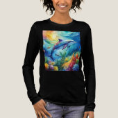 ペイントドルフィン トライブレンドTシャツ (正面)
