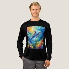 ペイントドルフィン トライブレンドTシャツ