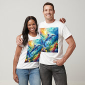 ペイントドルフィン Tシャツ (ユニセックス)