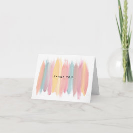 ペイントパーティー ブライダルシャワー 感謝カード