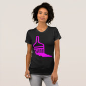 ペイントブラシアイコン Tシャツ (正面フル)