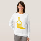 ペイントブラシアイコン Tシャツ (正面フル)
