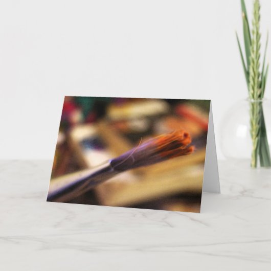 ペイントブラシカード カード (正面)